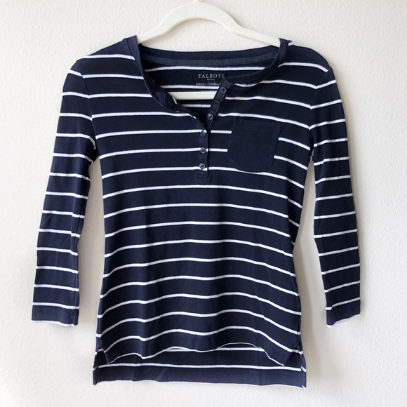 Talbots Tops - Talbots Stretch Weekend Tee